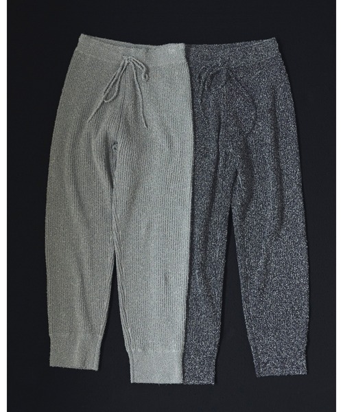 anuke(アンヌーク)の「Curlyarn Knit Pants(その他パンツ・レディース・マルチ/オートミール・38inch/36inch)」の7枚目の写真