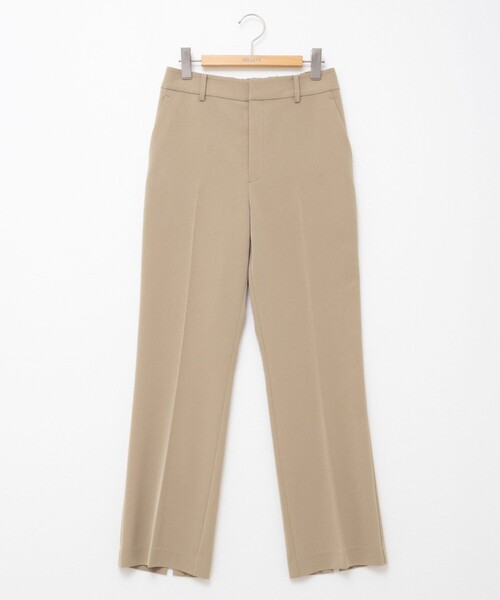 NOLLEY’S(ノーリーズ)の「《セットアップ対応》ウォッシャブルストレッチギャババックスリットパンツ(その他パンツ・レディース・ベージュ/ブラック・38/36/34)」の16枚目の写真