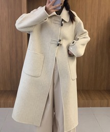 BANICO（バニコ）の「【BANICO】クラシックメタルバックル ウールコート (AW)（その他アウター）」