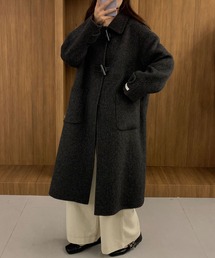 BANICO（バニコ）の「【BANICO】クラシックメタルバックル ウールコート (AW)（その他アウター）」