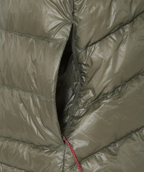 NANGA(ナンガ)の「NANGA/ナンガ 7DAYS INNER DOWN CARDIGAN ダウンカーディガン(ダウンジャケット/コート・メンズ・オレンジ/カーキ/ブラック・XL/L/M/S)」の8枚目の写真
