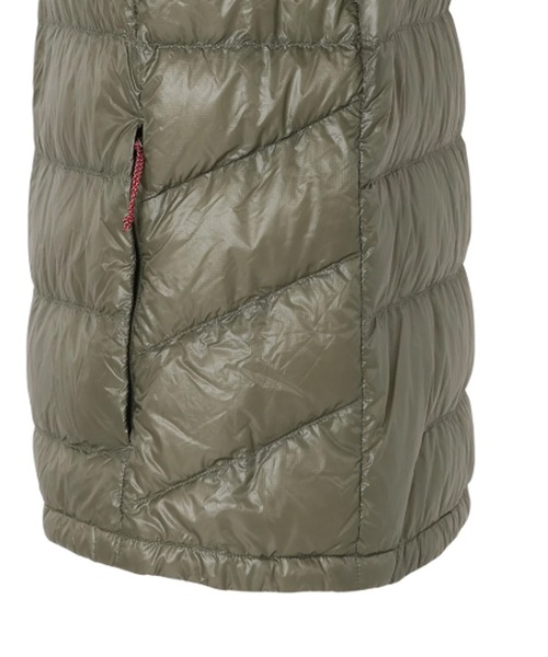 NANGA(ナンガ)の「NANGA/ナンガ 7DAYS INNER DOWN CARDIGAN ダウンカーディガン(ダウンジャケット/コート・メンズ・オレンジ/カーキ/ブラック・XL/L/M/S)」の7枚目の写真