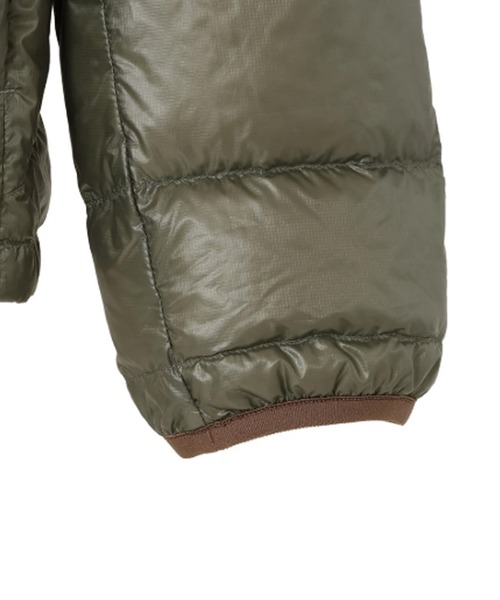 NANGA(ナンガ)の「NANGA/ナンガ 7DAYS INNER DOWN CARDIGAN ダウンカーディガン(ダウンジャケット/コート・メンズ・オレンジ/カーキ/ブラック・XL/L/M/S)」の9枚目の写真