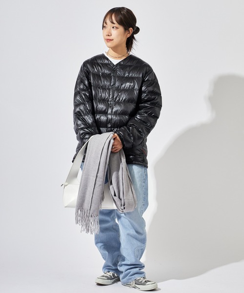 NANGA(ナンガ)の「NANGA/ナンガ 7DAYS INNER DOWN CARDIGAN ダウンカーディガン(ダウンジャケット/コート・メンズ・オレンジ/カーキ/ブラック・XL/L/M/S)」の21枚目の写真