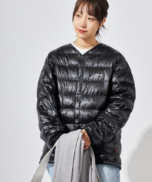 NANGA(ナンガ)の「NANGA/ナンガ 7DAYS INNER DOWN CARDIGAN ダウンカーディガン(ダウンジャケット/コート・メンズ・オレンジ/カーキ/ブラック・XL/L/M/S)」の15枚目の写真