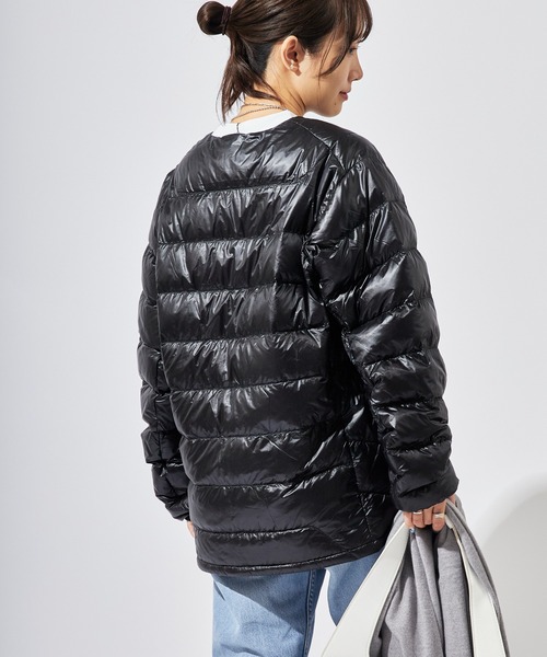 NANGA(ナンガ)の「NANGA/ナンガ 7DAYS INNER DOWN CARDIGAN ダウンカーディガン(ダウンジャケット/コート・メンズ・オレンジ/カーキ/ブラック・XL/L/M/S)」の17枚目の写真