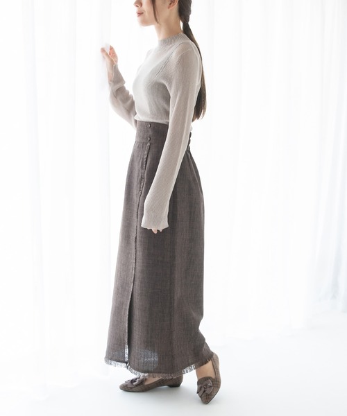 JELLY BEANS（ジェリービーンズ）の「ツイストリボンオペラデザインパンプス(215-57179)JELLY BEANS(ジェリービーンズ)（パンプス・レディース・チェック/ブラック/ネイビー・24.5/24/23.5/23/22.5）」の20枚目の写真