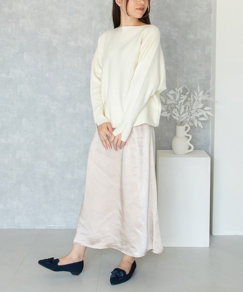 JELLY BEANS（ジェリービーンズ）の「ツイストリボンオペラデザインパンプス(215-57179)JELLY BEANS(ジェリービーンズ)（パンプス・レディース・チェック/ブラック/ネイビー・24.5/24/23.5/23/22.5）」の18枚目の写真