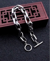 Burner（バーナー）の「【OKUOKU　0909】スクエアチェーンブレスレット ruf-brac-2-16（ブレスレット）」