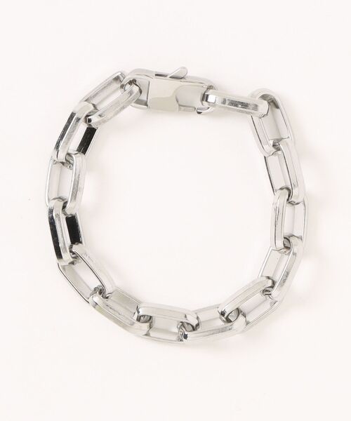 Burner（バーナー）の「【OKUOKU　0909】スクエアチェーンブレスレット ruf-brac-2-16（ブレスレット・メンズ・シルバー系その他/シルバー系その他3/シルバー系その他2・23cm/21cm/18cm）」の9枚目の写真
