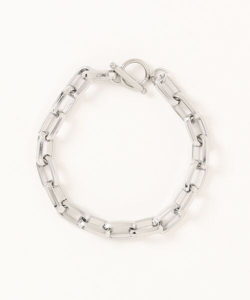 Burner（バーナー）の「【OKUOKU　0909】スクエアチェーンブレスレット ruf-brac-2-16（ブレスレット・メンズ・シルバー系その他/シルバー系その他3/シルバー系その他2・23cm/21cm/18cm）」の10枚目の写真