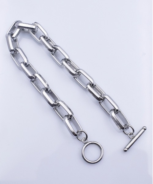 Burner（バーナー）の「【OKUOKU　0909】スクエアチェーンブレスレット ruf-brac-2-16（ブレスレット・メンズ・シルバー系その他/シルバー系その他3/シルバー系その他2・23cm/21cm/18cm）」の12枚目の写真