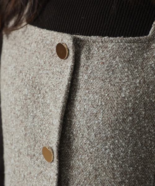 スクエアネックミニジャンスカ（ワンピース）｜Apuweiser-riche