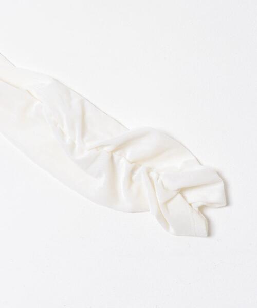 SENSE OF PLACE by URBAN RESEARCH（センスオブプレイスバイアーバンリサーチ）の「ギャザースリーブベロアTシャツ（Tシャツ/カットソー・レディース・ブラウン/ブラック/アイボリー・ONE）」の19枚目の写真