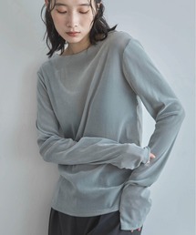 バックオープンフロッキーシアーロンTee