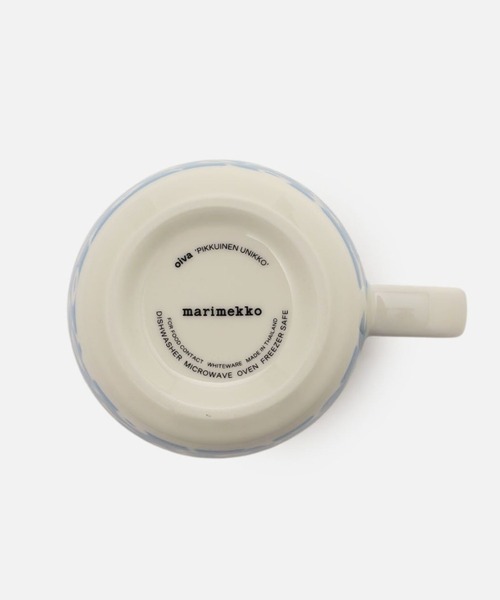 marimekko（マリメッコ）の「【ASIA　EXCLUSIVE】Pikkuinen Unikko / Mug 2,5 dl（グラス/マグカップ/タンブラー・レディース・サックスブルー・FREE）」の3枚目の写真