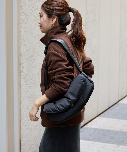 JOURNAL STANDARD（ジャーナルスタンダード）の「フリースダブルジップブルゾン（ブルゾン・レディース・ネイビー/ブラウン・FREE）」の12枚目の写真