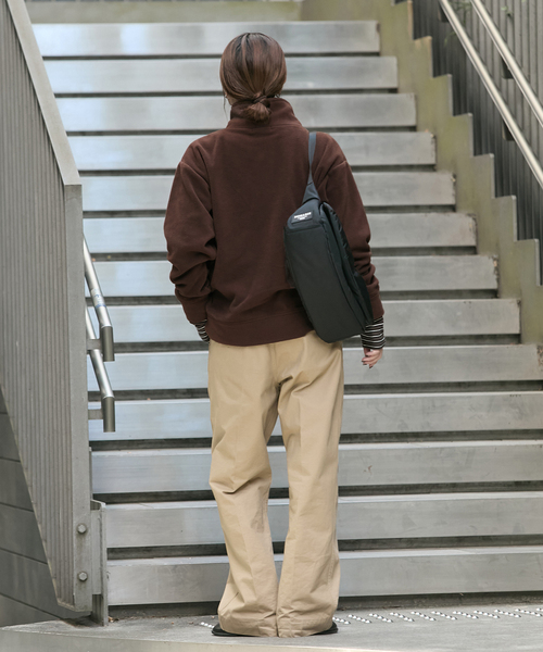 JOURNAL STANDARD（ジャーナルスタンダード）の「フリースダブルジップブルゾン（ブルゾン・レディース・ネイビー/ブラウン・FREE）」の15枚目の写真