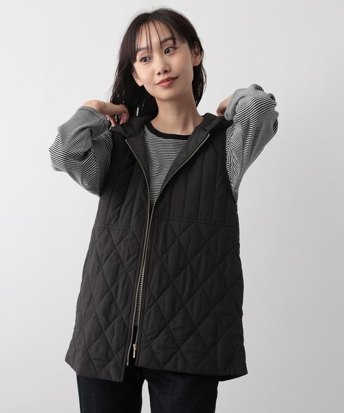 FOUND GOOD(ファウンドグッド)の「エアサーマルライナーベスト(ベスト・レディース・ブラウン系3/ブラック・M/L/S)」の2枚目の写真