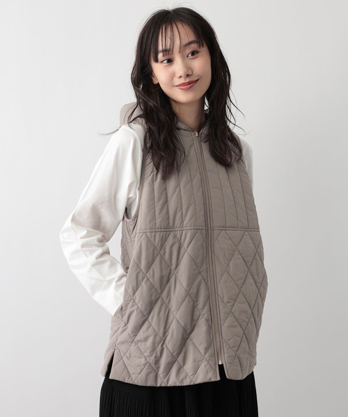 FOUND GOOD(ファウンドグッド)の「エアサーマルライナーベスト(ベスト・レディース・ブラウン系3/ブラック・M/L/S)」の10枚目の写真