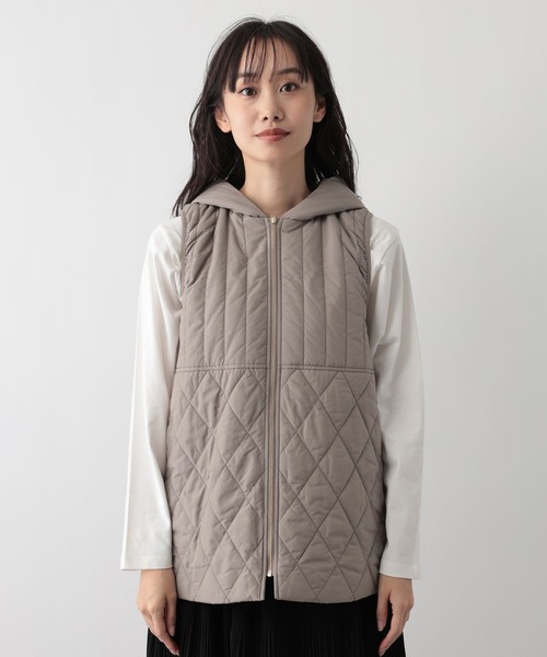 FOUND GOOD(ファウンドグッド)の「エアサーマルライナーベスト(ベスト・レディース・ブラウン系3/ブラック・M/L/S)」の11枚目の写真