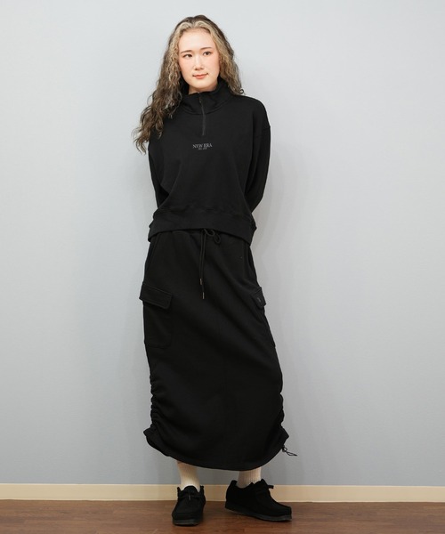 セール】NEW ERA/ニューエラ スウェット カーゴスカート ロング