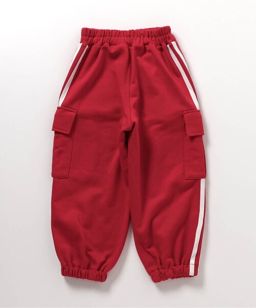 BREEZE（ブリーズ）の「【WEB限定/セットアップ可】サイドラインパンツ_ジュニア対応（スウェットパンツ・キッズ・レッド/ネイビー/オフホワイト/ブラック・90/100/110/120/130/140/150）」の20枚目の写真