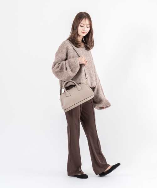 LORISTELLA(ロリステッラ)の「【LORISTELLA/ロリステッラ】2WAY レザー ボストンバッグ ショルダーバッグ LEA イタリア製(ショルダーバッグ・レディース・ベージュ系その他/ダークブラウン/ブラウン/ブラック・FREE)」の22枚目の写真