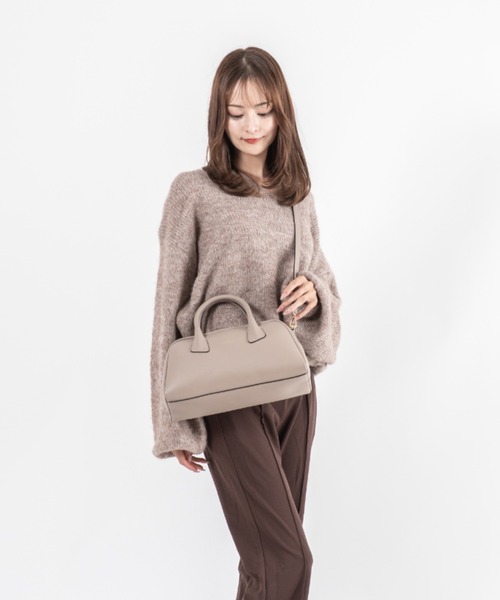LORISTELLA(ロリステッラ)の「【LORISTELLA/ロリステッラ】2WAY レザー ボストンバッグ ショルダーバッグ LEA イタリア製(ショルダーバッグ・レディース・ベージュ系その他/ダークブラウン/ブラウン/ブラック・FREE)」の18枚目の写真