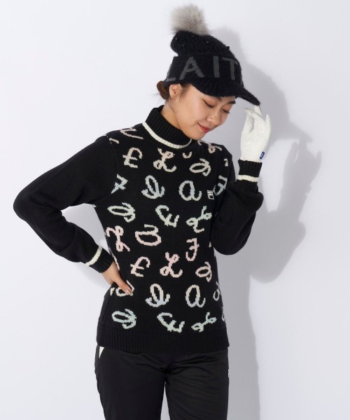 セール】【FILAGOLF/フィラゴルフ】レディースハイネック