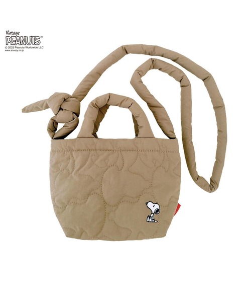 ROOTOTE(ルートート)の「IP.べビールー.キルト.ピーナッツ-0N(ショルダーバッグ・レディース・ブラック系1/ベージュ/ブラック系その他3/シルバー・FREE)」の16枚目の写真
