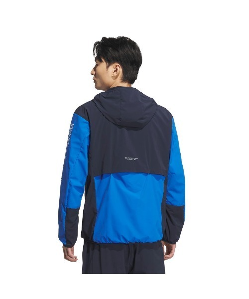 adidas(アディダス)の「アディダス adidas アディダスアダプテーション レギュラーフィット ストレッチ ウーブン フルジップ トラックトップ(ジャージ・メンズ・ブルー/ブラック/ライトグレー・S/M/LL/3L/L)」の4枚目の写真