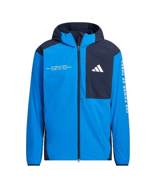 adidas(アディダス)の「アディダス adidas アディダスアダプテーション レギュラーフィット ストレッチ ウーブン フルジップ トラックトップ(ジャージ・メンズ・ブルー/ブラック/ライトグレー・S/M/LL/3L/L)」の18枚目の写真