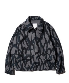 MADE IN STANDARD / メイドインスタンダード PRINTED ACTIVE ZIP-UP