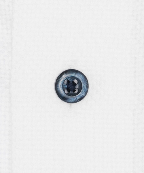 TOKYO SHIRTS(トウキョウシャツ)の「【超形態安定】 形態安定ノンアイロン ボタンダウン 長袖ビジネスワイシャツ(大きいサイズ・長いサイズ)(ビジネスシャツ・メンズ・ホワイト・首回り42cm-裄丈90cm/首回り43cm-裄丈90cm/首回り45cm-裄丈82cm/首回り45cm-裄丈86cm/首回り45cm-裄丈90cm/首回り47cm-裄丈86cm/首回り47cm-裄丈90cm/首回り39cm-裄丈88cm/首回り41cm-裄丈90cm)」の7枚目の写真