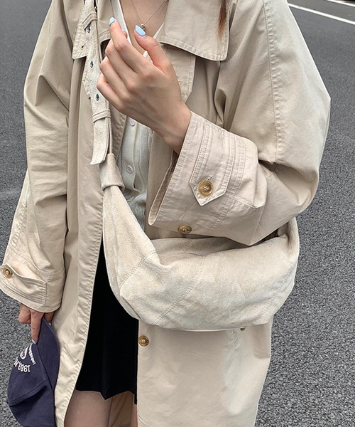 HALEY PESCA(ヘーリーペスカ)の「HALEY PESCA/フェイクスエード ヴィンテージショルダーバッグ(ショルダーバッグ・レディース・イエロー/ブラウン/レッド/ブラック/アイボリー・FREE)」の9枚目の写真