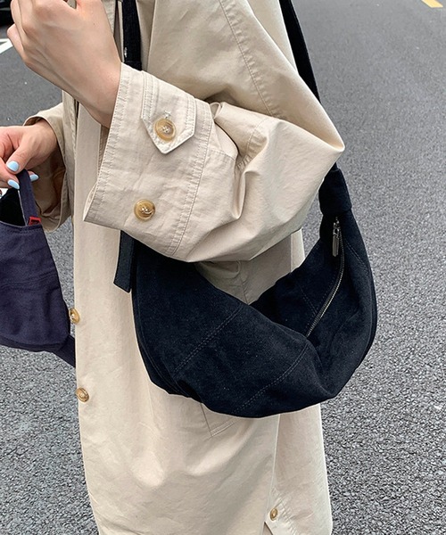 HALEY PESCA(ヘーリーペスカ)の「HALEY PESCA/フェイクスエード ヴィンテージショルダーバッグ(ショルダーバッグ・レディース・イエロー/ブラウン/レッド/ブラック/アイボリー・FREE)」の15枚目の写真