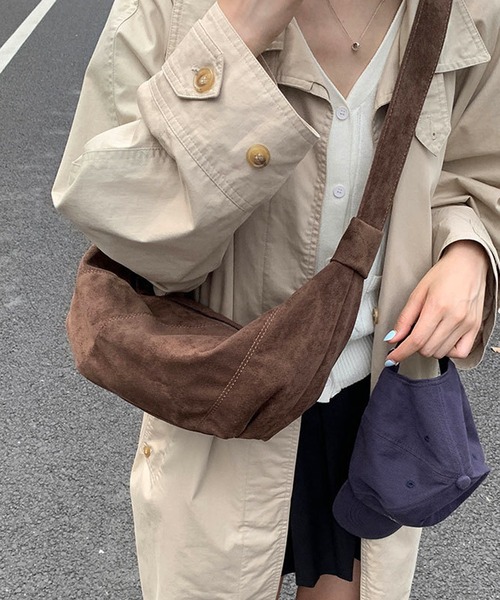 HALEY PESCA(ヘーリーペスカ)の「HALEY PESCA/フェイクスエード ヴィンテージショルダーバッグ(ショルダーバッグ・レディース・イエロー/ブラウン/レッド/ブラック/アイボリー・FREE)」の19枚目の写真