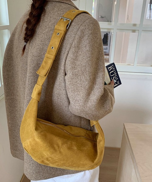 HALEY PESCA(ヘーリーペスカ)の「HALEY PESCA/フェイクスエード ヴィンテージショルダーバッグ(ショルダーバッグ・レディース・イエロー/ブラウン/レッド/ブラック/アイボリー・FREE)」の22枚目の写真