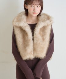 mline（エムライン）の「[mline]ファーベスト（ベスト）」