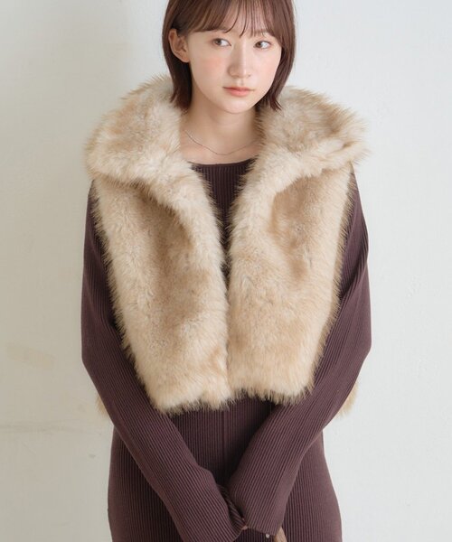 セール】[mline]ファーベスト（ベスト）｜mline（エムライン）の