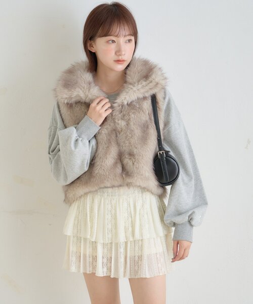 セール】[mline]ファーベスト（ベスト）｜mline（エムライン）の