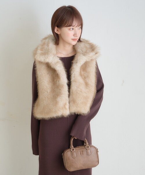 セール】[mline]ファーベスト（ベスト）｜mline（エムライン）の