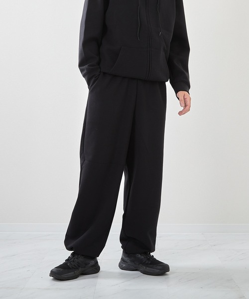 VIBGYOR(ヴィブジョー)の「TCポンチワイドパンツ(CN)(スウェットパンツ・メンズ・杢グレー/ブラック/ライトグレー・X-LARGE/LARGE/MEDIUM)」の7枚目の写真