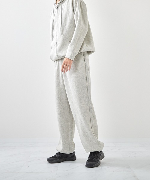 VIBGYOR(ヴィブジョー)の「TCポンチワイドパンツ(CN)(スウェットパンツ・メンズ・杢グレー/ブラック/ライトグレー・X-LARGE/LARGE/MEDIUM)」の12枚目の写真