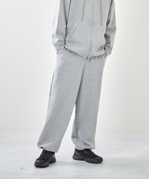 VIBGYOR(ヴィブジョー)の「TCポンチワイドパンツ(CN)(スウェットパンツ・メンズ・杢グレー/ブラック/ライトグレー・X-LARGE/LARGE/MEDIUM)」の15枚目の写真