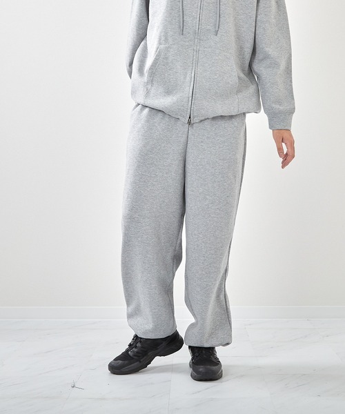VIBGYOR(ヴィブジョー)の「TCポンチワイドパンツ(CN)(スウェットパンツ・メンズ・杢グレー/ブラック/ライトグレー・X-LARGE/LARGE/MEDIUM)」の16枚目の写真