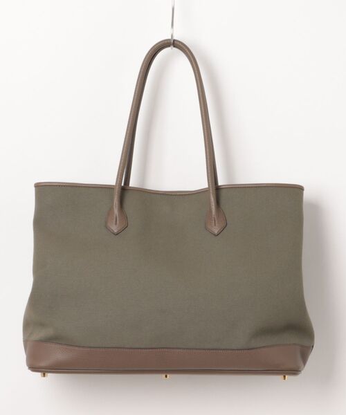 Cisei（シセイ）の「【CISEI/シセイ】キャンバストートバッグ（トートバッグ・メンズ・カーキ・フリー）」の2枚目の写真