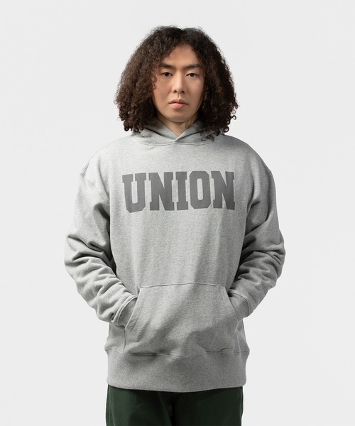 UNION(UNION TOKYO)(ユニオン)の「UNION TOKYO P.E HOODIE ユニオントーキョー(パーカー・メンズ・ヘザーグレー/ブラック・L/M)」の10枚目の写真