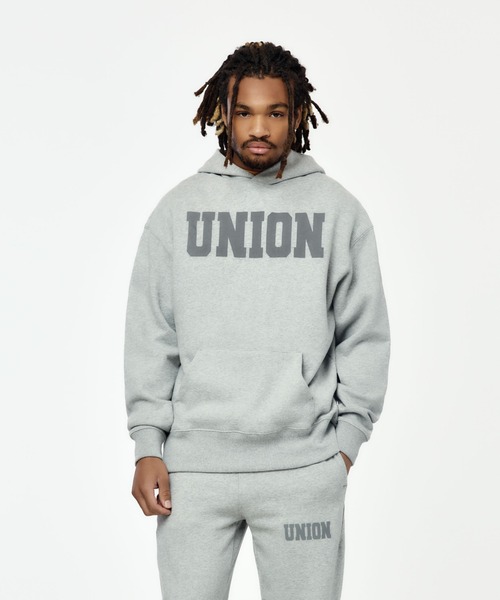 UNION(UNION TOKYO)(ユニオン)の「UNION TOKYO P.E HOODIE ユニオントーキョー(パーカー・メンズ・ヘザーグレー/ブラック・L/M)」の13枚目の写真
